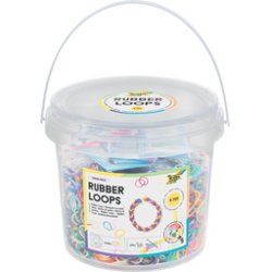 folia Rubber Loops Super Pack, 5.700 pièces, dans un seau