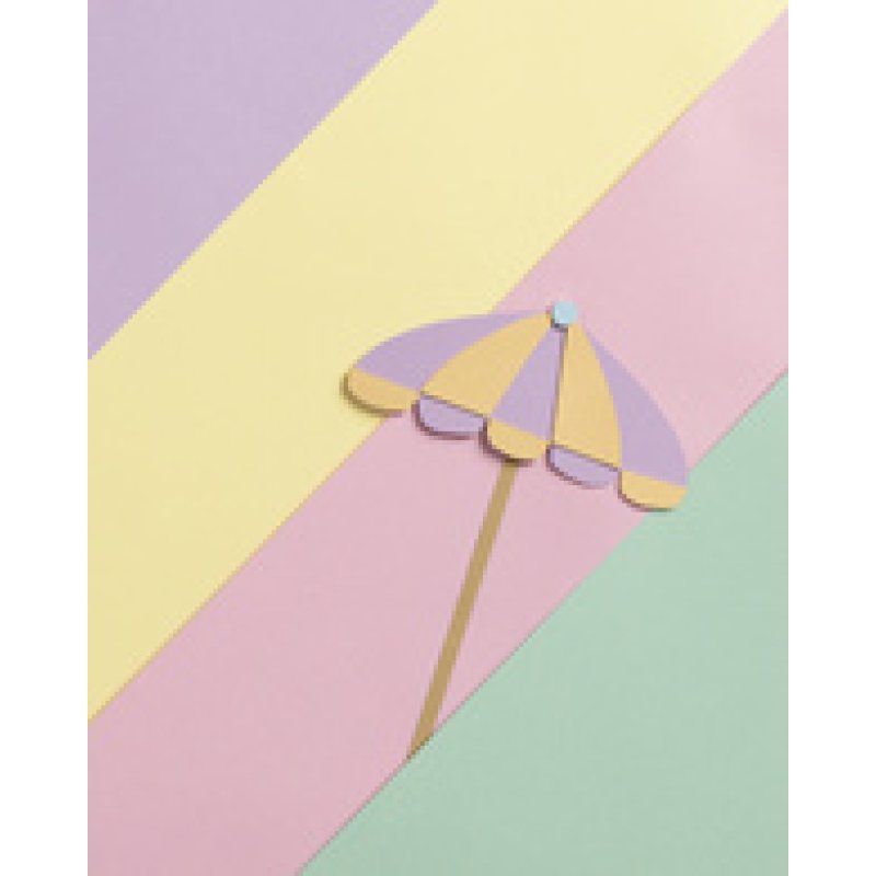 folia Bloc de papier coloré et de carton PASTEL, A6