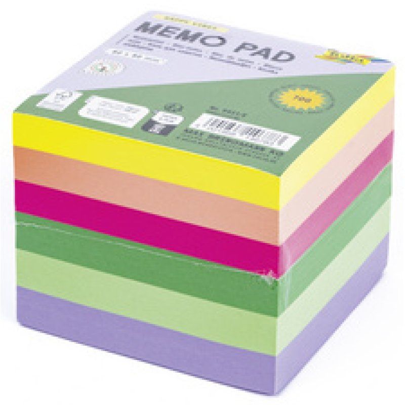 folia Bloc cube, 90 x 90 mm, 700 feuilles, blanc