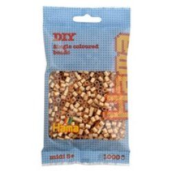 Hama Perles à repasser midi, sachet, nacre