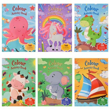 Box of 24 x Avenir – Activity Book Asst (1342)