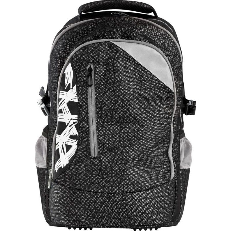 Eberhard Faber X-Style Pro backpack School backpack Black, Grey Recycled plastic