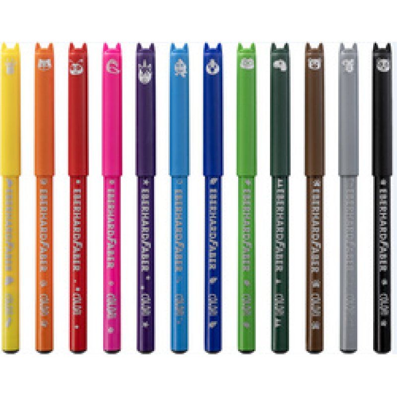 EBERHARD FABER Feutre Animal COLORI, étui en carton de 12