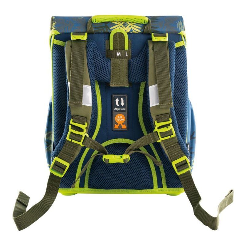 Eberhard Faber 577651 Ensemble de cartables Garçon Polyéthylène téréphthalate (PET) Bleu, Vert