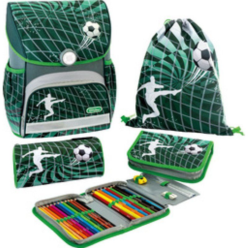 EBERHARD FABER Kit cartable EFAlino Football, 4 pièces