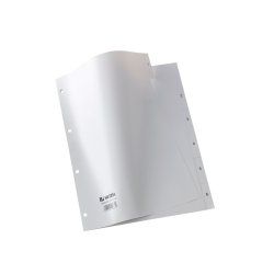 Rexel Index A4 en polypropylène touches 1-6 coloris gris