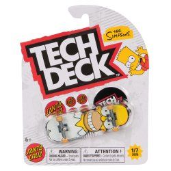Tech Deck, Simpsons Series Finger Board, Collectible and Customizable Mini Skateboards, Kids Toys for Ages 6 and up