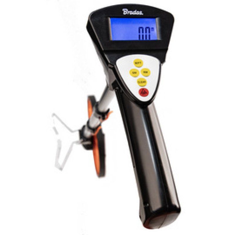 Bradas Odomètre avec compteur digital & manche télescopique