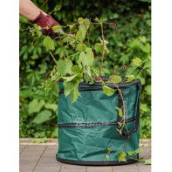 Bradas Sac à végétaux POP UP, 175 litres, vert foncé