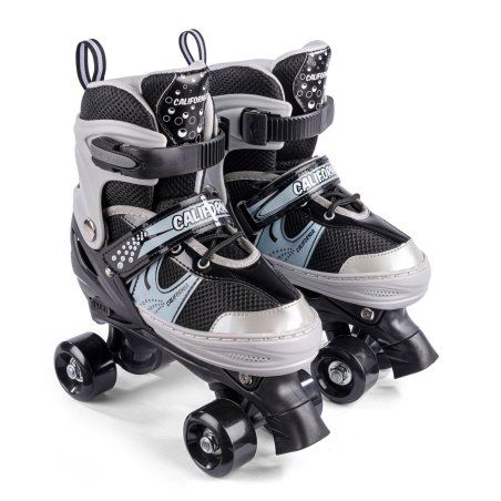 California - Adjustable Side-by-Side Roller Skates - Size 31-34