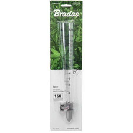Bradas Pluviomètre WHITE LINE, jusqu'à 160 mm/m2