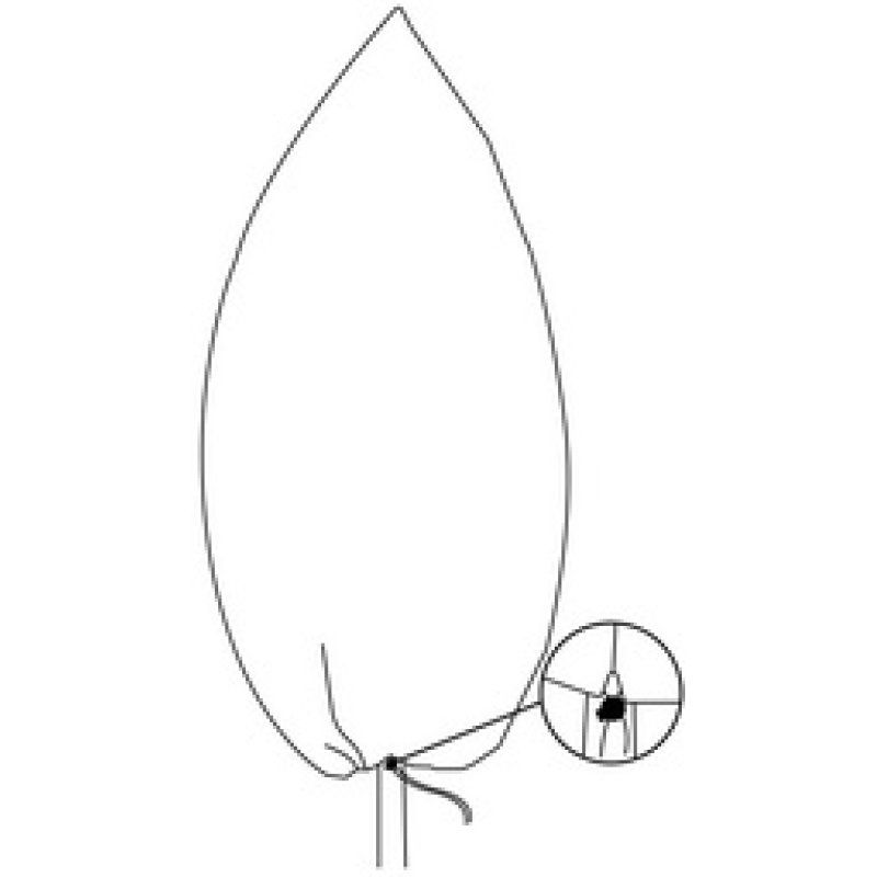 Bradas Couverture de protection hivernale, 570 mm