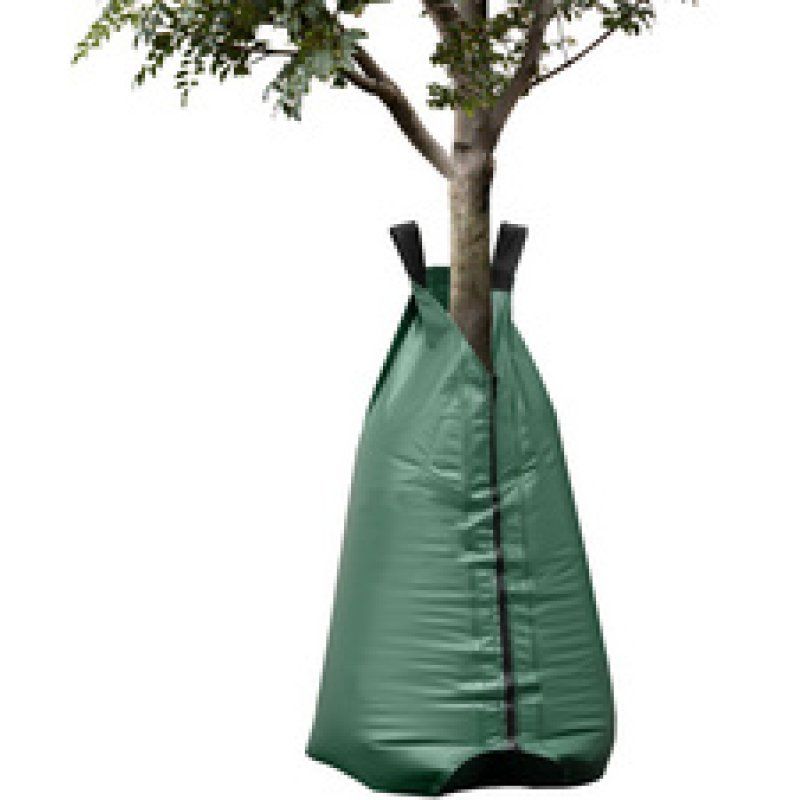 Bradas Sac d'arrosage pour arbres, PVC, 75 litres, vert