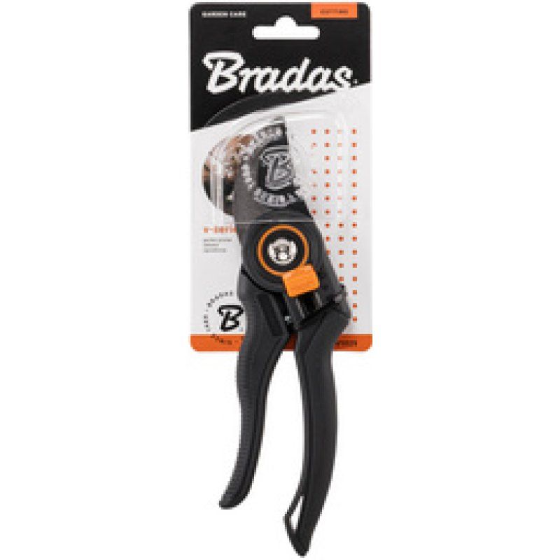 Bradas Sécateur Bypass V-SERIES, anthracite/orange