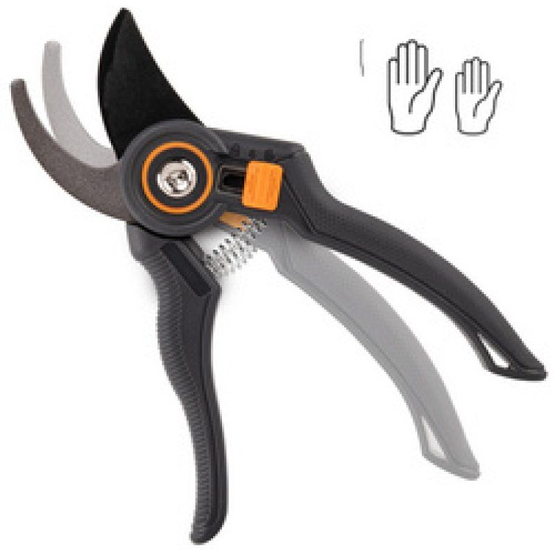 Bradas Sécateur Bypass V-SERIES, anthracite/orange