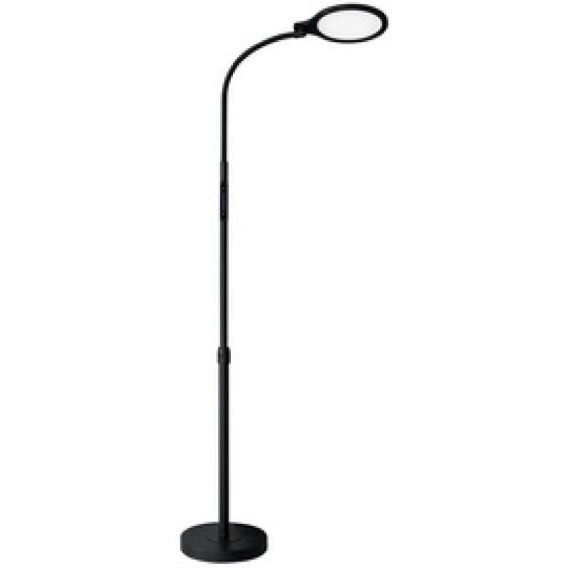 Hansa Lampadaire / Lampe de lecture LED ATRIA, noir mat