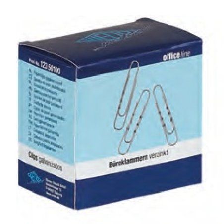 Wedo 123 261000 paper clip Galvanized metal 1000 pc(s)