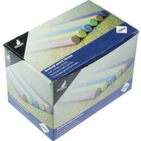 kangaro Craie pour tableau noir, rond, assorti