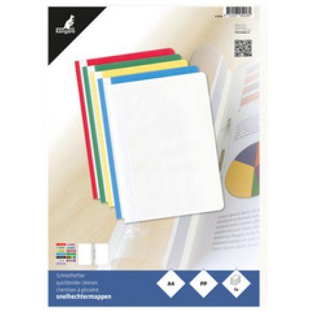 kangaro Chemise à lamelle, A4, en PP, assorti