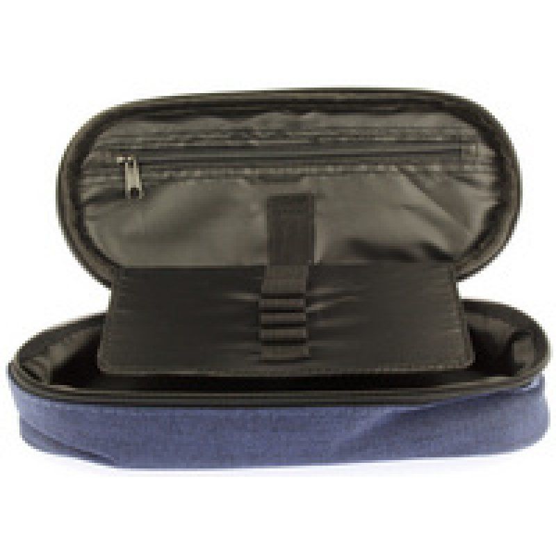 kangaro Trousse, ovale, en polyester, noir