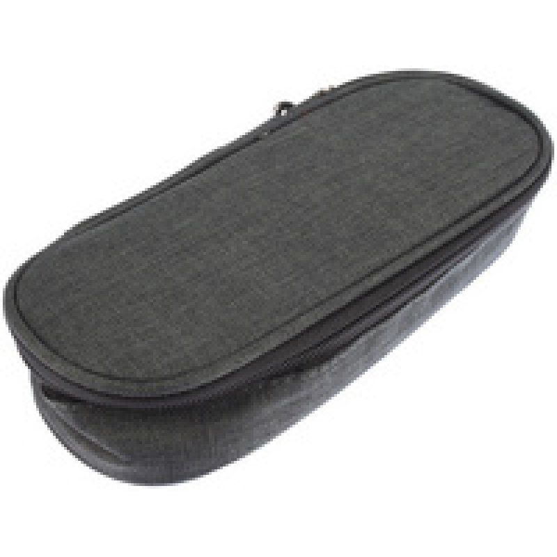 kangaro Trousse, ovale, en polyester, gris foncé