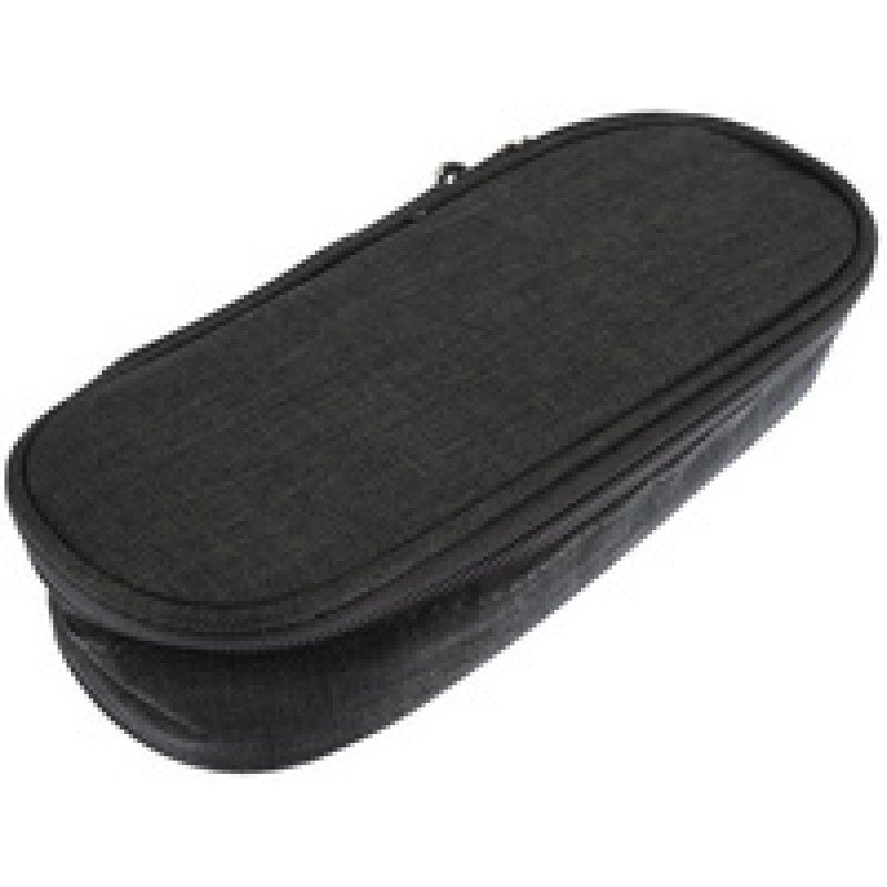 kangaro Trousse, ovale, en polyester, gris clair