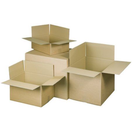 RAADHUIS Carton ondulé à plier, (L)430 x (P)305 x (H)250 mm