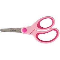 WESTCOTT Bastelschere Kids Softgrip, rund, 130 mm, blau