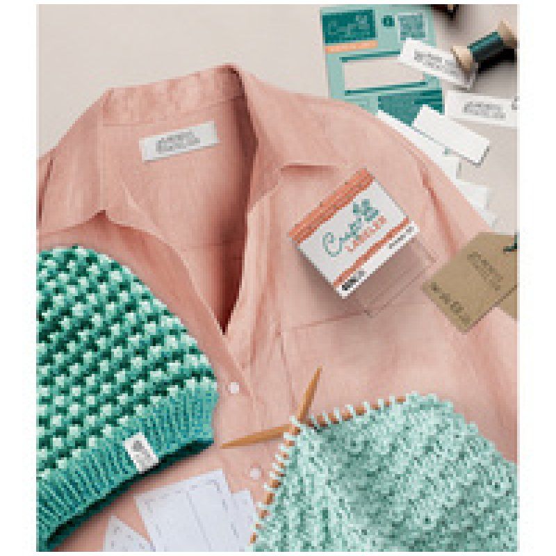 COLOP Textilstempel-Set Craft Labeler Printer 20 DIY SET