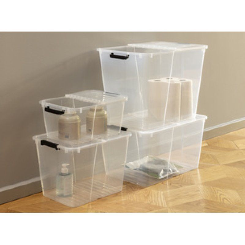 Plast team Boîte de rangement HOME BOX FLEX, 30 litres