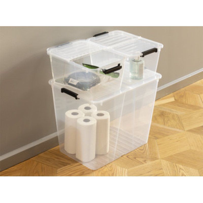 Plast team Boîte de rangement HOME BOX FLEX, 30 litres