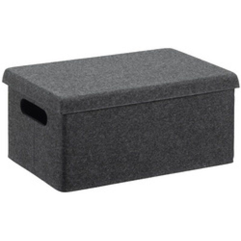 NHG Boîte de rangement VEGA FELT STORAGE, S, gris foncé