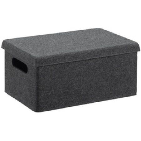 NHG Boîte de rangement VEGA FELT STORAGE, S, gris foncé
