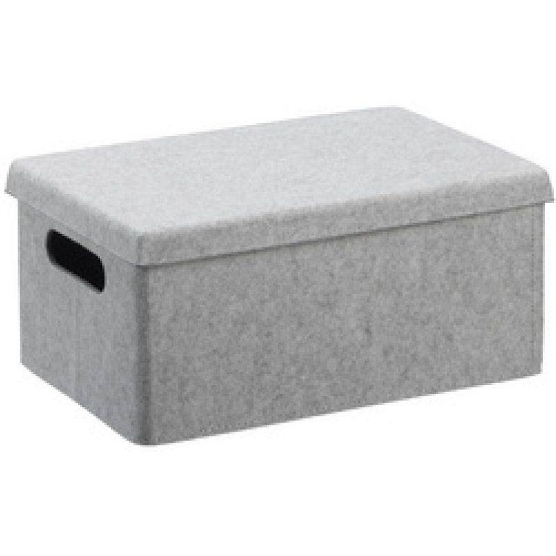 NHG Boîte de rangement VEGA FELT STORAGE, S, gris foncé
