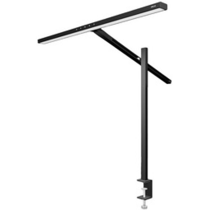 UNiLUX Lampe de bureau à LED ELITE LUMINO, pince, noir