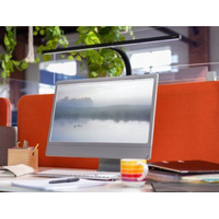 UNiLUX Lampe de bureau à LED STRATA 80, pince, noir