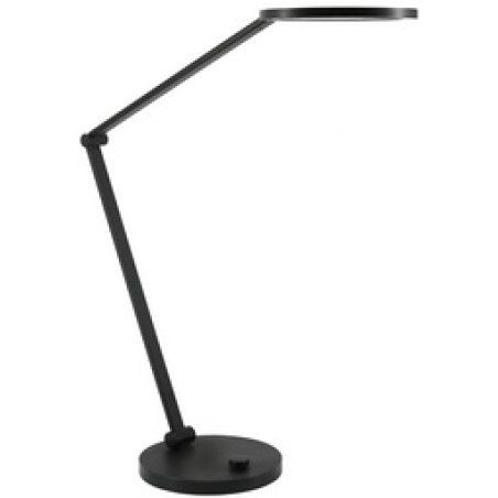 UNiLUX Lampe de bureau à LED OMEGA, sur pied, noir