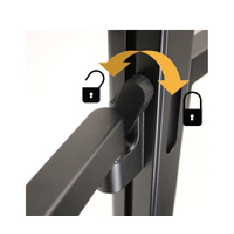 UNiLUX Lampe LED STRATA SCREEN Support pour écran