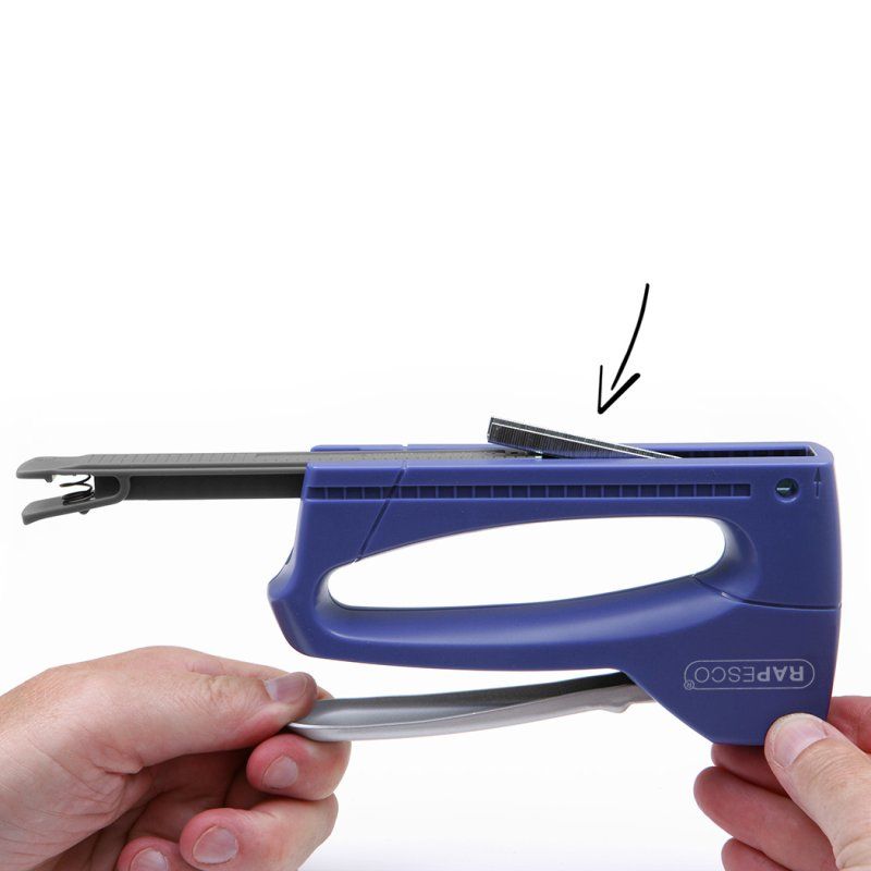 RAPESCO Pistolet agrafeur Z-Duo Mini, bleu