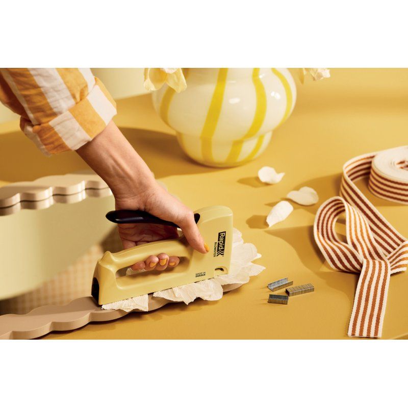 Rapid Agrafeuse manuelle R13 Blomster, jaune