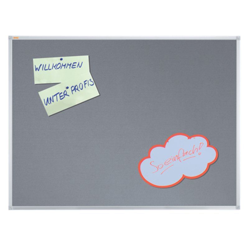 FRANKEN Tableau en textile X-tra!Line, 1.500x1.000mm, noir