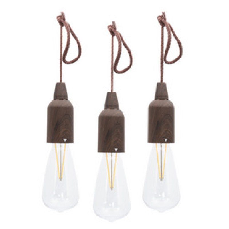 Securit Lampe LED rechargeable COPENHAGUE, set de 3