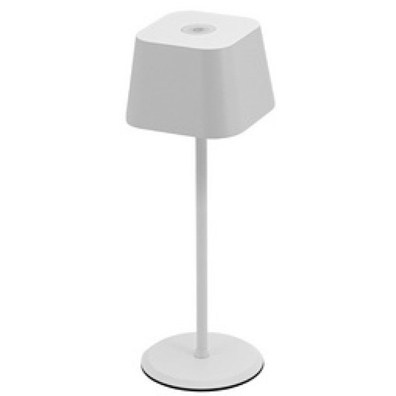 Securit Lampe de table LED rechargeable MALTE, noir