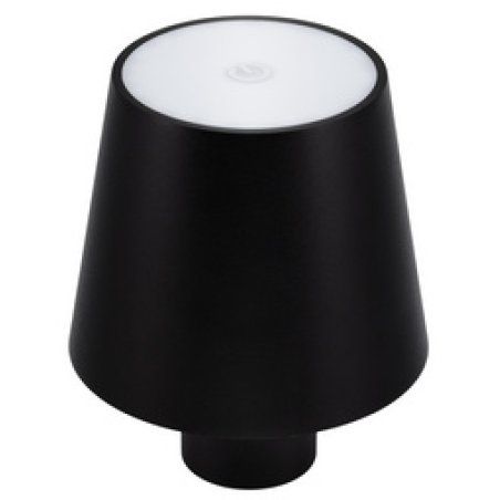 Securit Lampe sur bouteille LED rechargeable PARIS, noir