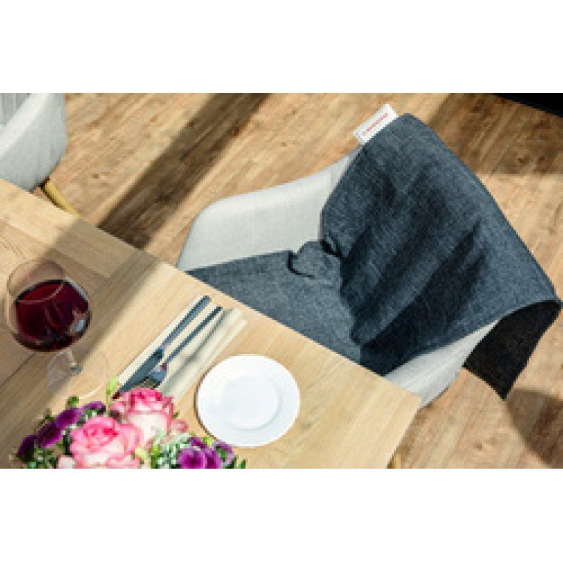 Montandor Couverture chauffante à infrarouge, gris foncé