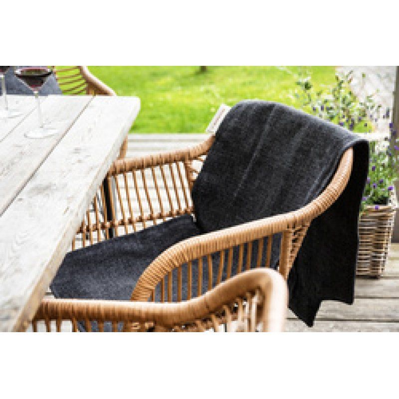 Montandor Couverture chauffante à infrarouge, gris foncé