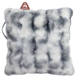 Montandor Coussin chauffant avec Heat Pad, peluche, gris