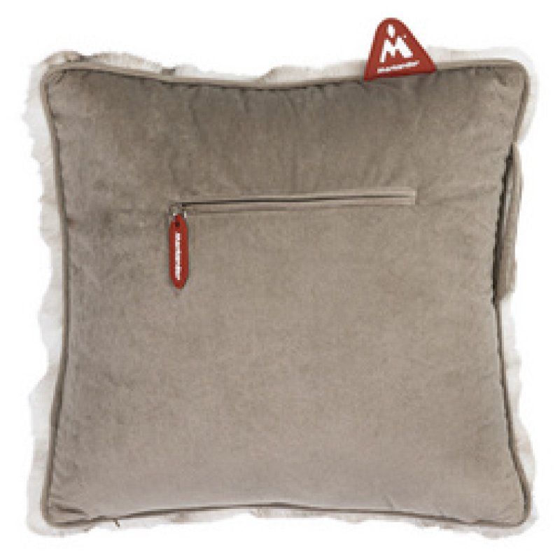 Montandor Coussin chauffant avec Heat Pad, peluche, gris