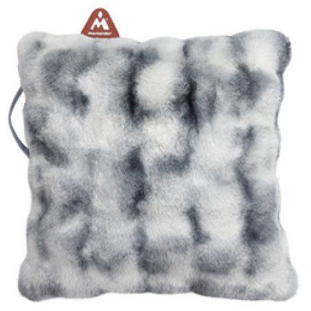 Montandor Coussin chauffant avec Heat Pad, peluche, taupe