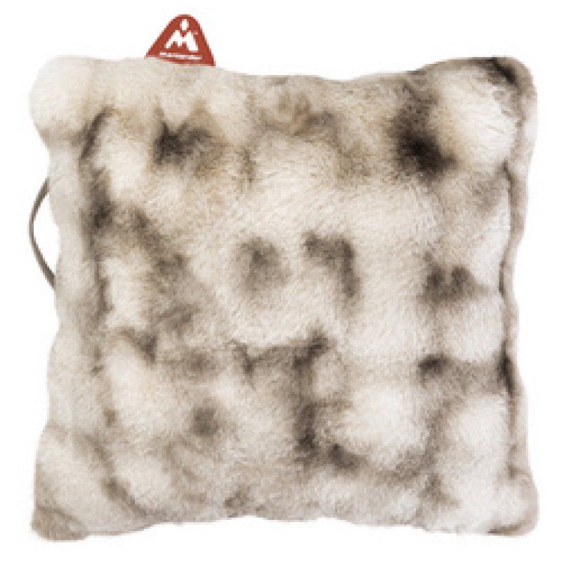 Montandor Coussin chauffant avec Heat Pad, peluche, taupe